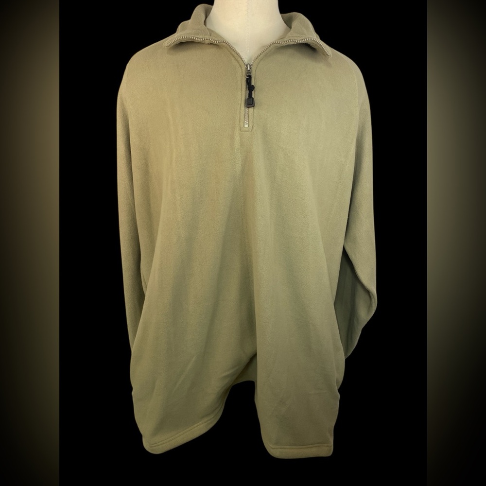Himalaya Outfitters (NWT) Tan Long Sleeve Fleece Pullover Sweater Men’s 3XLT